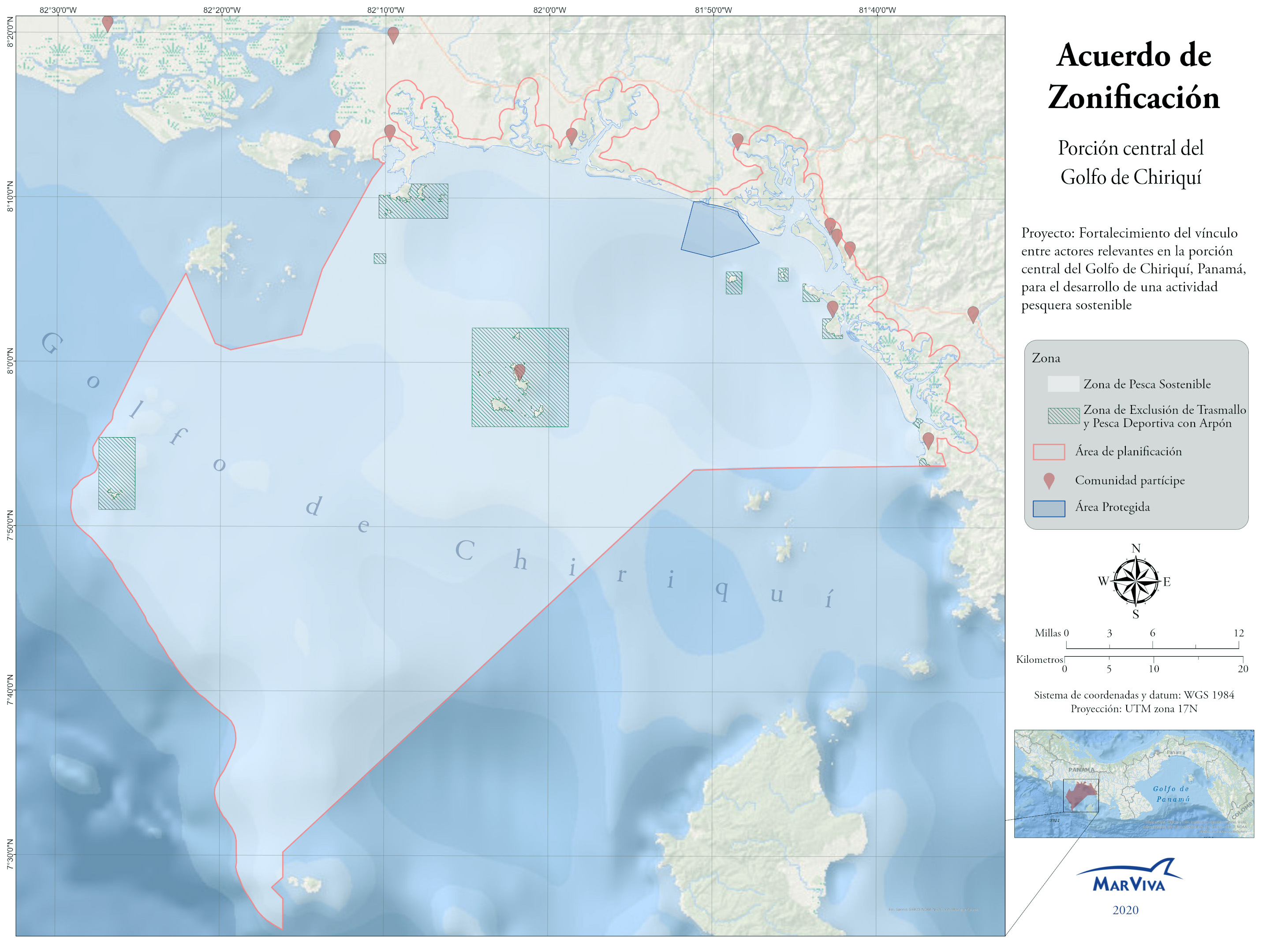 Mapas Del Golfo De Chiriqu