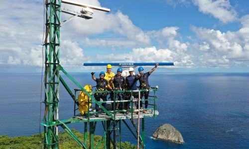 Modern radar protects waters adjacent to the Coco`s Island